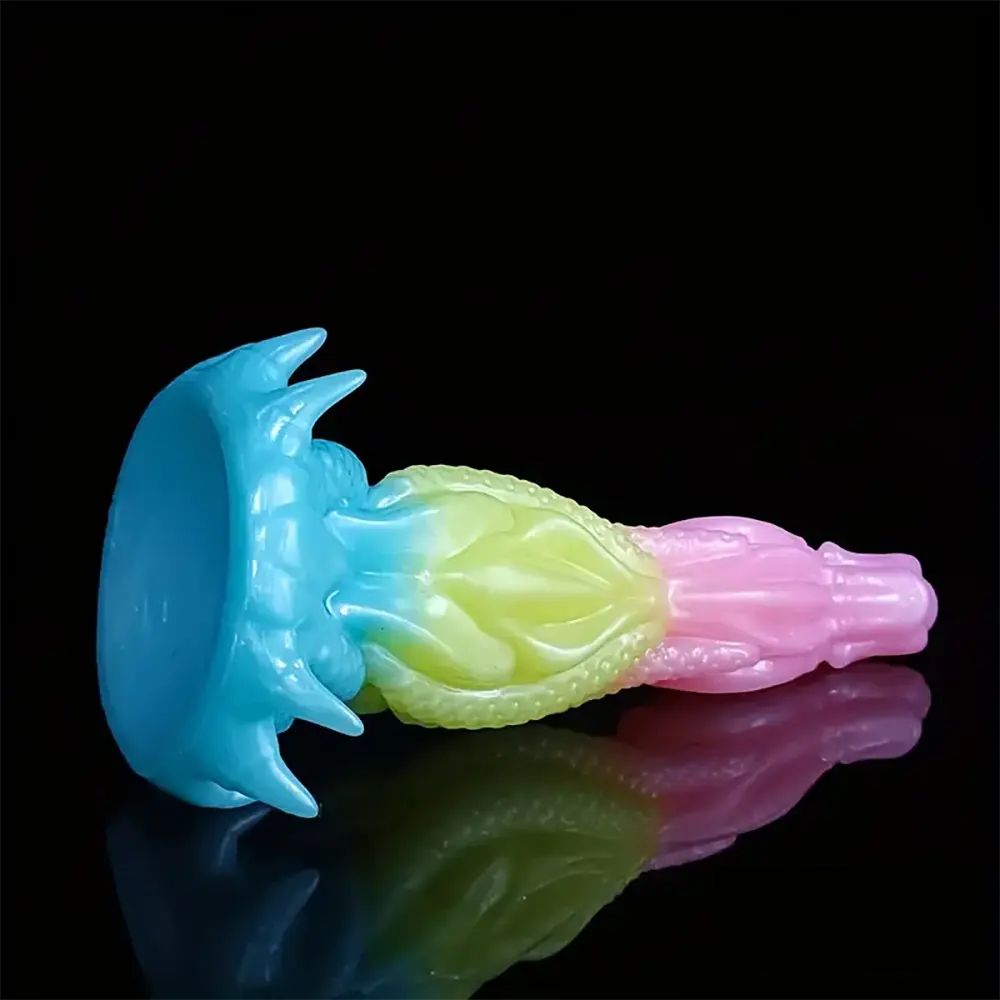 9.06in Silicone Dragon Big Soft Dildo For G-Spot Anal Stimulation Sex