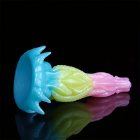 9.06in Silicone Dragon Big Soft Dildo For G-Spot Anal Stimulation Sex