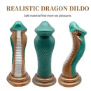 9.06in Silicone Soft Big Fantasy Snake Curved Dildo For Sex Love