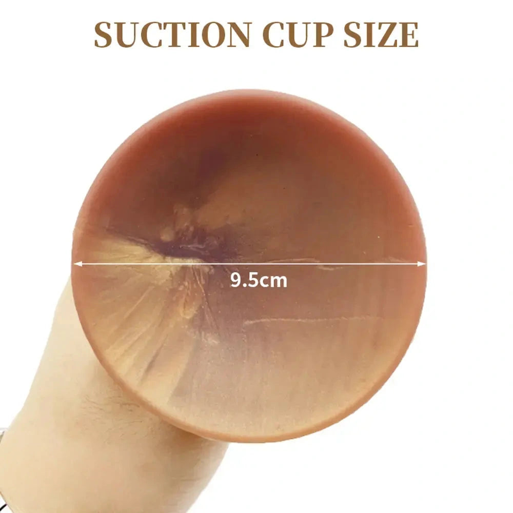 9.06in Silicone Soft Big Fantasy Snake Curved Dildo For Sex Love