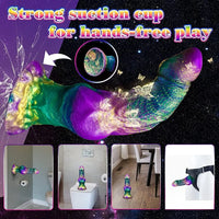 9.06in Silicone Soft Fantasy Big Wolf Knot Dildo With Suction Cup