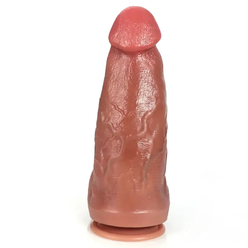 9.06in Superb Skin Thick Real Silicone Big Dildo For Females Males