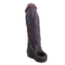 9.06in Vibrating Silicone Realistic Real Human Touch Private Dildo Sleeve