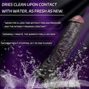9.06in Vibrating Silicone Realistic Real Human Touch Private Dildo Sleeve