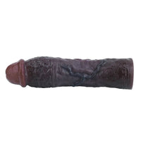 9.06in Vibrating Silicone Realistic Real Human Touch Private Dildo Sleeve