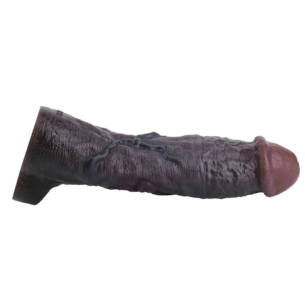 9.06in Vibrating Silicone Realistic Real Human Touch Private Dildo Sleeve