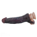 9.06in Vibrating Silicone Realistic Real Human Touch Private Dildo Sleeve