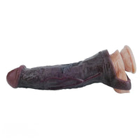 9.06in Vibrating Silicone Realistic Real Human Touch Private Dildo Sleeve