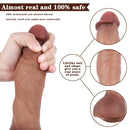 9.06in Women Lifelike Real Dildo Ass Vaginal Sex Toy Small Glans