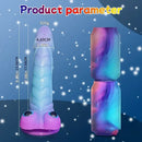 9.08in Silicone Soft Big Dragon Elephant Dildo For G-spot Stimulator