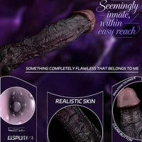9.09in Vibrating Dildo Sleeve Reinforced Penis Cover For Men Penis Ring