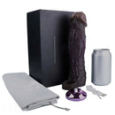 9.09in Vibrating Dildo Sleeve Reinforced Penis Cover For Men Penis Ring