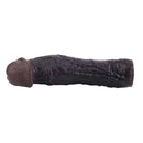 9.09in Vibrating Dildo Sleeve Reinforced Penis Cover For Men Penis Ring