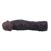 9.09in Vibrating Dildo Sleeve Reinforced Penis Cover For Men Penis Ring