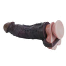 9.09in Vibrating Dildo Sleeve Reinforced Penis Cover For Men Penis Ring