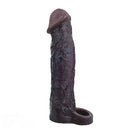 9.09in Vibrating Dildo Sleeve Reinforced Penis Cover For Men Penis Ring