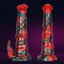 9.13in Monster Silicone Soft Suction Cup Big Dildo For G-Spot Massager