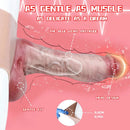9.13in Real Skin Liquid Silicone Hollow Strap on High-Quality Dildo Panty