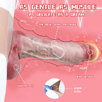 9.13in Real Skin Liquid Silicone Hollow Strap on High-Quality Dildo Panty
