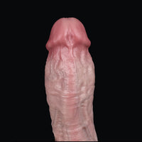 9.13in Real Skin Liquid Silicone Hollow Strap on High-Quality Dildo Panty