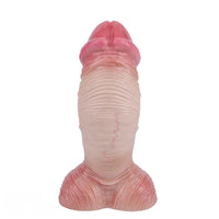 9.17in Double Layer Silicone Soft Big Dildo For Anal Training And Pleasure