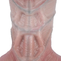 9.17in Double Layer Silicone Soft Big Dildo For Anal Training And Pleasure