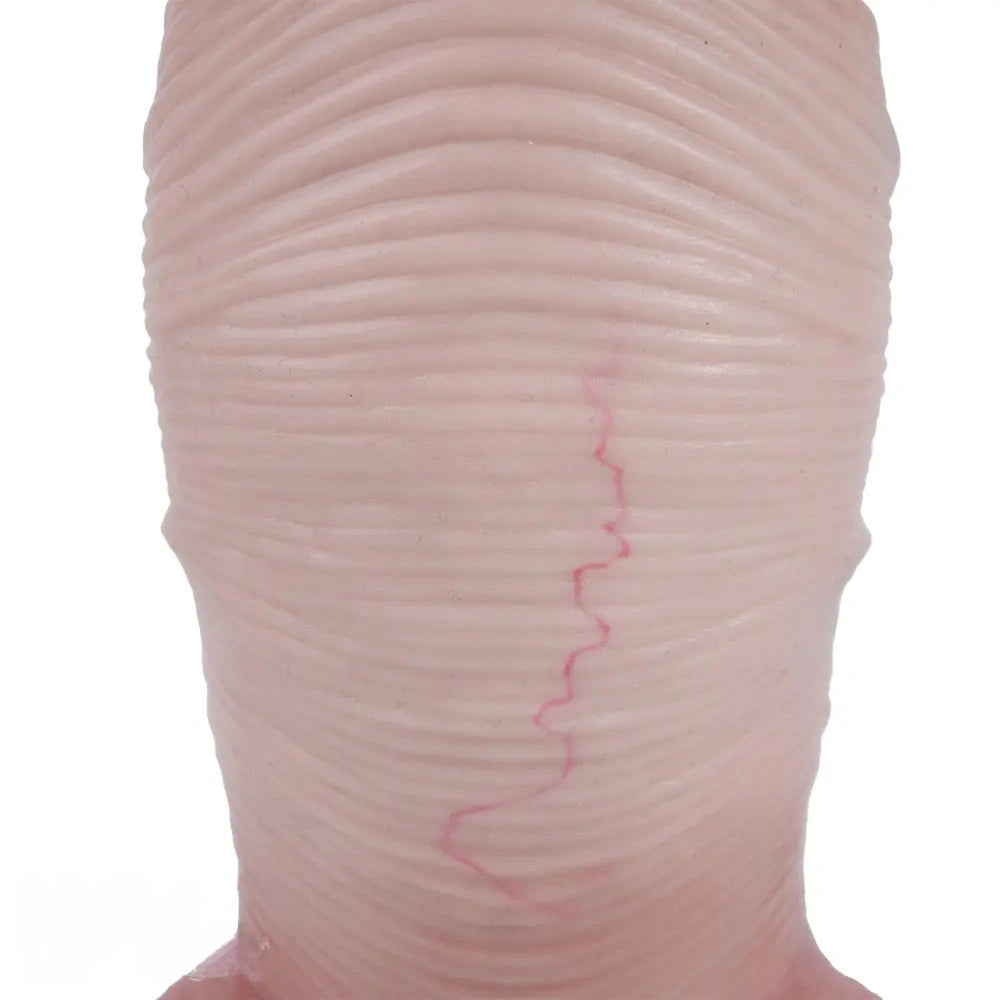 9.17in Double Layer Silicone Soft Big Dildo For Anal Training And Pleasure