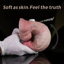 9.17in Dual Density Silicone Soft Big Realistic Dildo Perfect For Masturbation