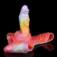 9.17in Monster Fantasy Odd Silicone Soft Strap on Hollow Dildo Pants