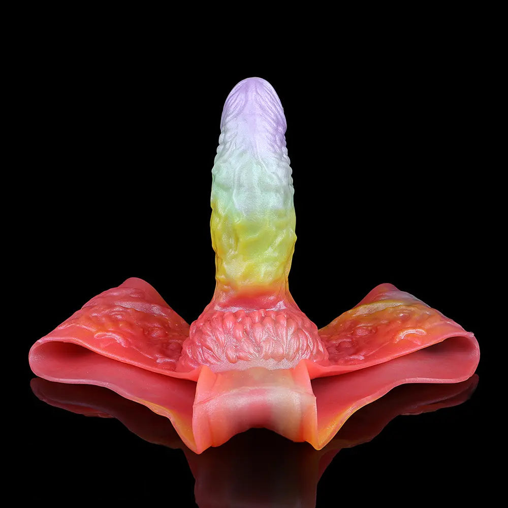 9.17in Monster Fantasy Odd Silicone Soft Strap on Hollow Dildo Pants