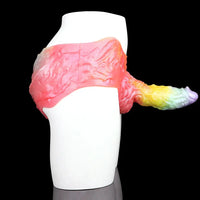 9.17in Monster Fantasy Odd Silicone Soft Strap on Hollow Dildo Pants