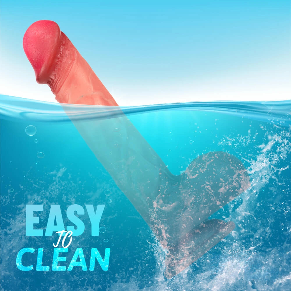 9.17in Super Realistic Huge Dildo Female Masturbator Sex Toy