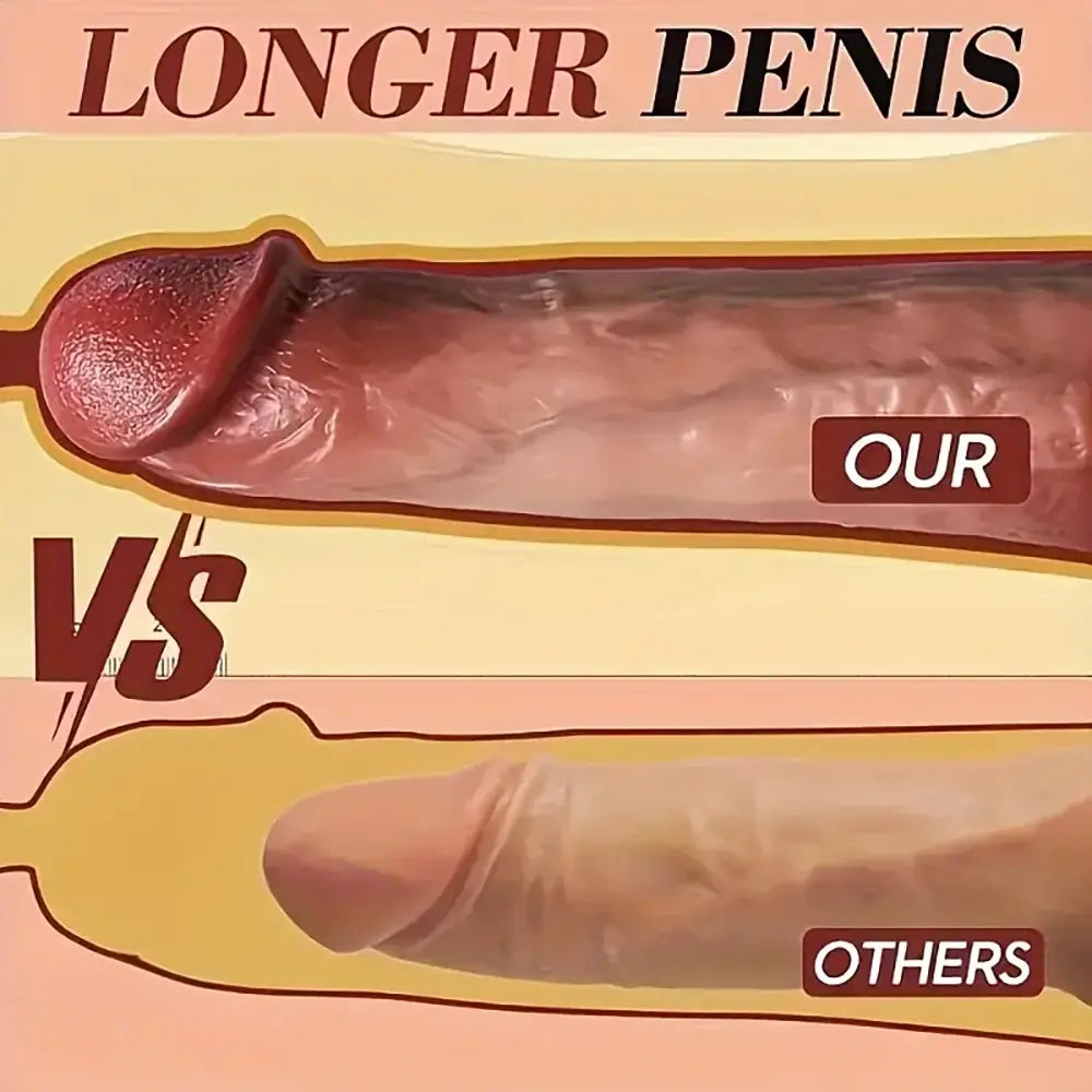 9.1in Auto Heating Vibrating Thrusting Vibrating Real Big Remote Dildo