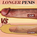 9.1in Auto Heating Vibrating Thrusting Vibrating Real Big Remote Dildo