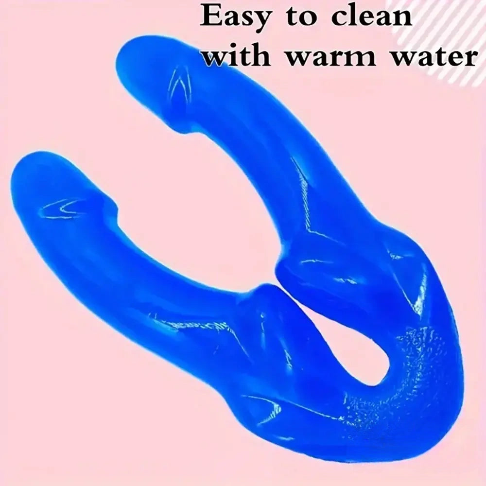 9.1in Double-Ended Big Dildo For Increased Stimulation Women Men