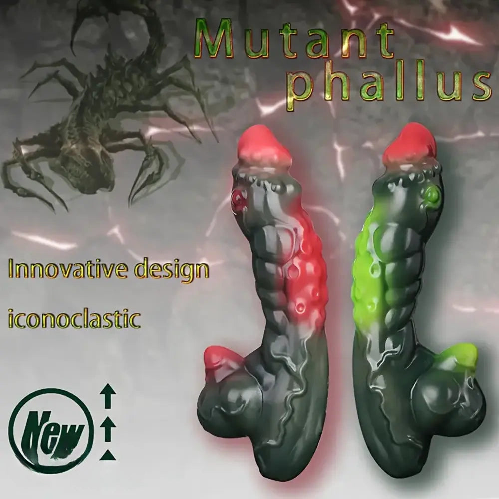 9.1in Fantasy Silicone Soft Monster Dildo For Orgasm Masturbation