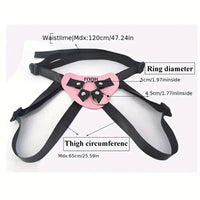 9.1in Silicone Soft Large Dual Density Strap On Dildo For Lesbian