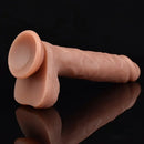 9.1in Silicone Soft Large Dual Density Strap On Dildo For Lesbian