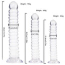 9.21in 11.29in 14.17in Strap-on Big Anal Plug Dildo For Lesbian