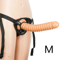 9.21in 11.29in 14.17in Strap-on Big Anal Plug Dildo For Lesbian