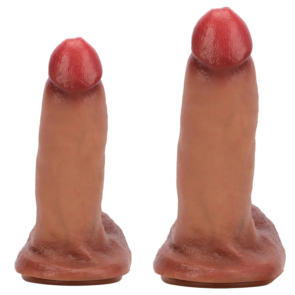 9.25in 10.23in Premium Soft Liquid Silicone Big Real Dildo For Women