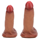 9.25in 10.23in Premium Soft Liquid Silicone Big Real Dildo For Women