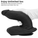 9.25in 10.23in Premium Soft Liquid Silicone Big Real Dildo For Women