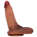 9.25in 10.23in Premium Soft Liquid Silicone Big Real Dildo For Women