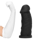 9.25in 11.02in 12.2in Super Big Silicone Soft Black Mushroom Head Dildo