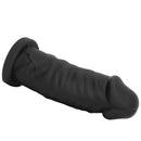 9.25in 11.02in 12.2in Super Big Silicone Soft Black Mushroom Head Dildo