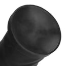 9.25in 11.02in 12.2in Super Big Silicone Soft Black Mushroom Head Dildo