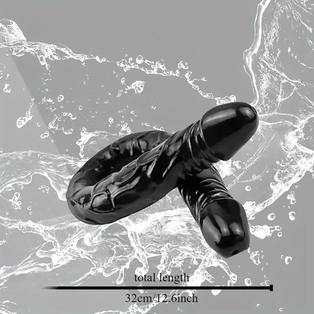 9.25in 12.6in 16.93in Long Double Head Dildo Flexible Realistic Dildo