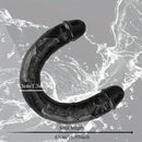 9.25in 12.6in 16.93in Long Double Head Dildo Flexible Realistic Dildo