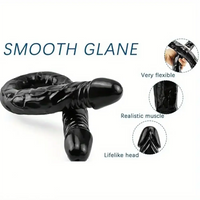 9.25in 12.6in 16.93in Long Double Head Dildo Flexible Realistic Dildo